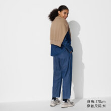 再降价：优衣库 女装全棉松紧九分裤