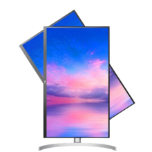 plus会员：LG 27UP550N 27英寸4K显示器 Type C90w反向充电IPS硬屏 色彩校准 升降旋转 HDR 设计绘图 液晶屏 27US500-W