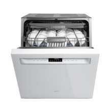PLUS会员：Robam 老板 盐系W76A-G1海盐白 家用嵌入式洗碗机 17+1套