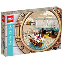 乐高 LEGO Ideas系列 92177 典藏瓶中船