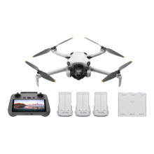 25日0点：大疆 DJI Mini 4 Pro 畅飞套装（带屏遥控器版）全能迷你航拍机 入门级无人机专业航拍相机 无损竖拍