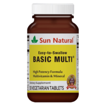 SUN NATURAL【美国原装】阳光天然复合维生素矿物质 纯天然全配方提高免疫力
