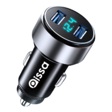 pissa车载充电器 100W+4.8快充(数显版)