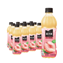 再降价，限地区，需首购礼金:可口可乐（Coca-Cola）美汁源 Minute Maid 汁汁桃桃饮料 420/450ml*12瓶