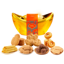plus会员：华美 蛋糕糕点礼盒 招财进宝678g*5件