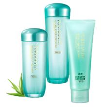 泊美 植物菁盈粹抗氧化水乳保湿紧致抗皱护肤套装正品