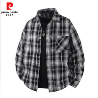 pierre cardin 皮尔·卡丹 2025春款男士格子衬衣外套 MC-8850