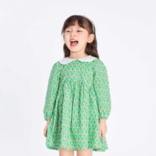 巴拉巴拉 田园风碎花裙童装女童连衣裙纯棉春秋装儿童裙子小童宝宝A字裙