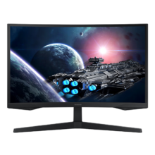 限地区、plus:三星（SAMSUNG）27英寸 165Hz G5 2K 1000R 曲面 1ms HDR FreeSync 低蓝光 玄龙骑士 电竞 显示器 LS27CG552ECXXF