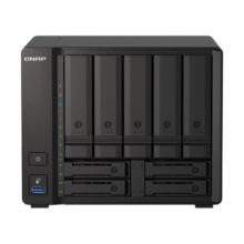 限地区：威联通（QNAP）TS-h973AX8G 9盘位万兆nas网络存储服务器混合式硬盘配置私有云盘（无内置硬盘）