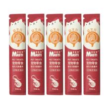 限移动端、京东百亿补贴：麦斯蒂 MASTI 猫咪零食益生元三文鱼虾鱼油猫条18g*101支湿粮肉条营养补水
