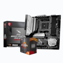 AMD 锐龙CPU 处理器 搭微星/华硕B450B550CPU主板套装 板U套装 铭瑄B550M GAMING WIFI ICE R5 5600(盒装)套装