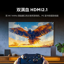 雷鸟 鹏7 25款 55S385C Pro-J 超薄游戏电视 55英寸