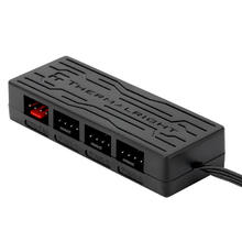 利民 FAN HUB X4 4口风扇集线器 支持PWM温控调速 风扇配件 风扇hub