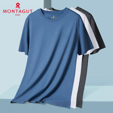 MONTAGUT梦特娇纯棉短袖男士夏季