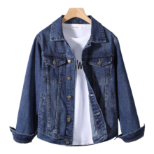 17日20点：JEANSWEST 真维斯 夹克男2025春季 外套深蓝XL