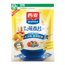 西麦即食燕麦片1000g袋谷物代餐营养早餐无额外添加蔗糖