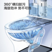 九牧（JOMOO） 马桶家用大冲力坐便器防臭虹吸式抽水马桶一级水效普通马桶坐厕 一级水效抗菌大冲力马桶 305坑距（适用290-390mm）