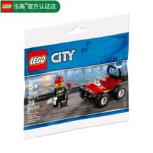 乐高 LEGO 城市女孩漫威英雄 创意拼装积木 儿童玩具 拼砌包 塑料袋包装 30361 全地形消防车22元