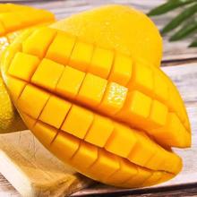 百亿补贴：硕果吉客 FRUITFUL JIKE 海南金煌芒水仙芒果8斤新鲜水果热带甜心芒青皮芒