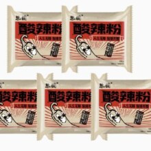 思圆方便食品 红薯酸辣粉146g*6桶