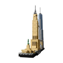 乐高 LEGO 积木拼装玩具 建筑系列 21028纽约城 12岁+ 生日礼物 收藏