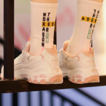 SKECHERS 斯凯奇 女鞋复古厚底熊猫休闲鞋（35-37码）