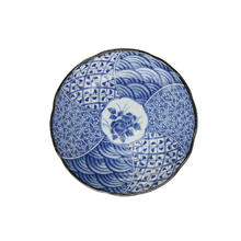 TOKI MINOYAKI 美浓烧 HS-2 花祥瑞 浅盘 24.2cm