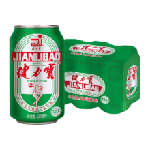 健力宝柠蜜味运动饮料330ml×6罐