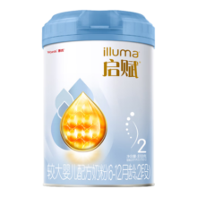 惠氏（Wyeth）启赋蓝钻HMO较大婴儿配方奶粉2段（6-12月）810g
