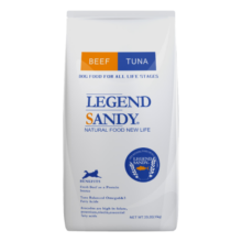 LEGENDSANDY蓝氏狗粮金毛柯基泰迪全犬种成犬幼犬通用牛肉金枪鱼15kg30斤