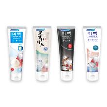拍四件 occolourful美白牙膏100g