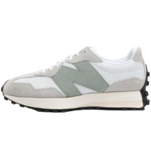 PLUS会员、限35码：NEW BALANCE 复古增高低帮休闲跑步鞋 WS327JRC 浅灰色