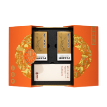 plus会员：茅台 飞天 惠群贵礼 酱香型白酒 53度100ml*2瓶  苗绣礼盒(4款随机发)