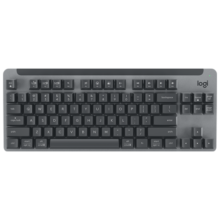 罗技（Logitech）K855无线机械键盘 优选系列 无线蓝牙键盘 游戏办公键盘 84键 黑色 TTC红轴 带Logit Bolt接收器