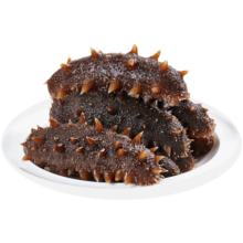 名渔湾大连冷冻即食海参250g 固形物含量70%以上 4-6只 辽刺参