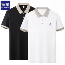 plus会员：罗蒙 男士刺绣POLO 2件装、需凑单