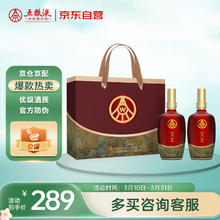 五粮液 WULIANGYE 宜品千里江山 52度 500mL*2瓶 礼盒装