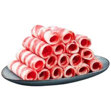 限地区、PLUS会员：号食仔 肥牛卷 300g/盒*7件