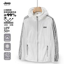 JEEP夏季防晒衣服防紫外线男女同款