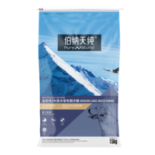 伯纳天纯经典系列中老年犬中大型犬粮鸡肉+燕麦苹果阿拉斯加金毛15kg/30斤