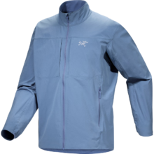 38节：ARC'TERYX 始祖鸟 GAMMA LIGHTWEIGHT JACKET 防风男 软壳夹克 Stone Wash琢石蓝