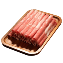 Plus:西鲜记宁夏盐池滩羊 原切羔羊肉卷300g*3件+赠羊肉烤肠300g*3件