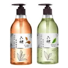 六神茗茶香氛沐浴露持久留香72小时清曦龙井475ml+午日滇红475ml