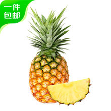京鲜生 凤梨哥 国产金钻凤梨 净重1.5kg 单果500g+ 源头直发