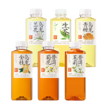 果子熟了 茉莉普洱乌龙茶 混合装 500ml*6瓶