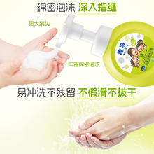 狮王 趣净泡沫抑菌洗手液绿野青芒香250ml+200ml