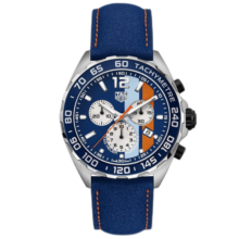 泰格豪雅TAG Heuer瑞士手表F1系列赛车GULF联名海湾石油特别版 CAZ101N.FC8243