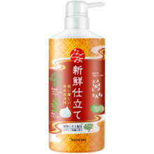 巴斯克林舒和草本沐浴露（新鲜柑橘香型） 600ml（日本进口沐浴乳）