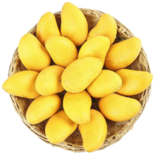 plus会员：京觅 小台农芒果 3斤单果80-100g 新鲜当季水果 甜芒果 源头直发